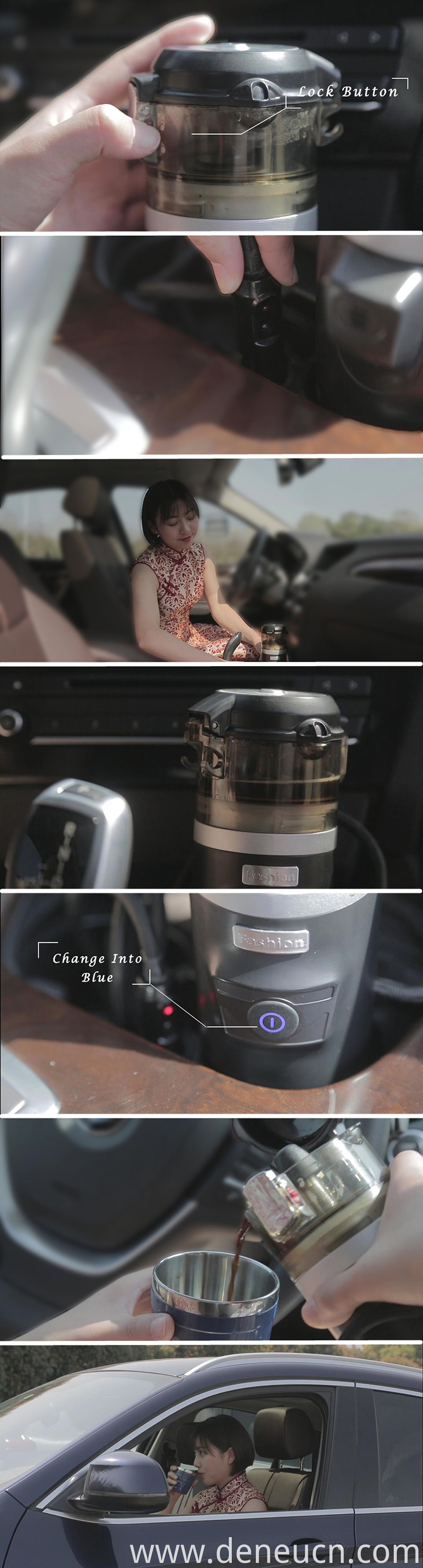 Portable travel camp 12v Car Coffee maker espresso car coffee maker 24v car coffee maker